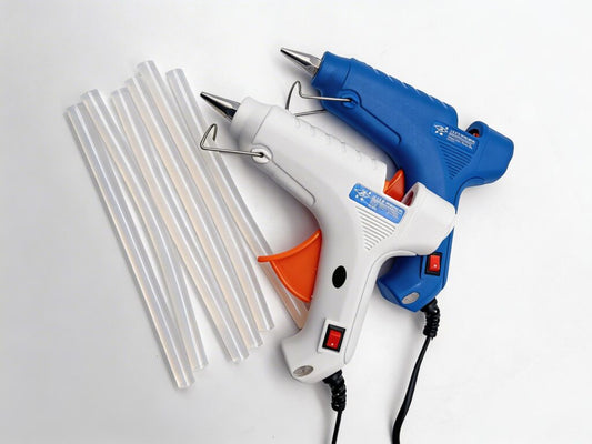 40W Hot Melt Glue Gun Kit — With 10pcs 7×190mm Glue Sticks