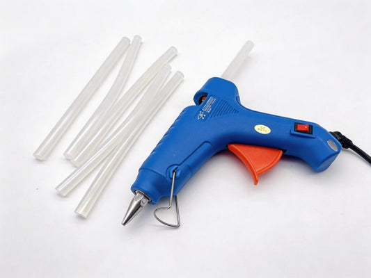 40W Hot Melt Glue Gun Kit — With 10pcs 7×190mm Glue Sticks