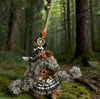 Autumn Harvest Witch Handmade Pod Doll — Single-Sided Enchanted Forest Relic Edition