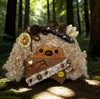 Starry Cap Forest Scholar Handmade Pod Doll — Single-Sided Woodland Study Edition