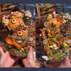 Forest Bear & Bunny Handmade Pod Doll — Double-Sided Open-Mouth Limited Edition
