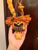 Little Devil Handmade Pod Doll — Open-Mouth Halloween Star Keychain Edition