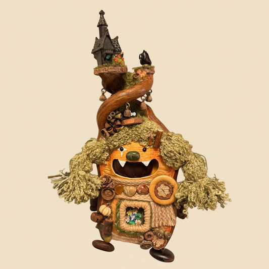 Podxie Witch Pod Doll Haunted Castle Edition - warm creamy beige background square main image